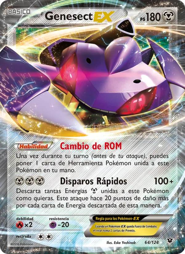 Genesect EX Destinos Enfrentados 64/124