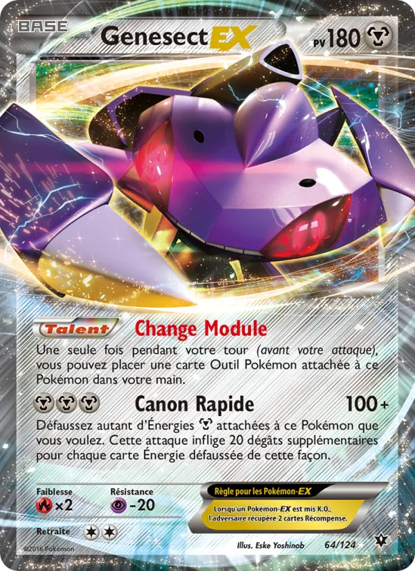 Genesect EX Impact des Destins 64/124
