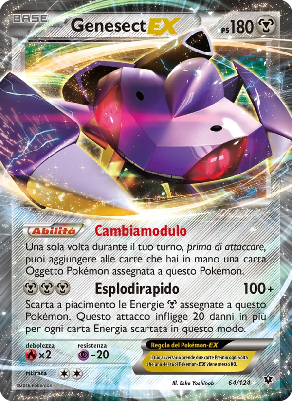 Genesect EX Destini Incrociati 64/124