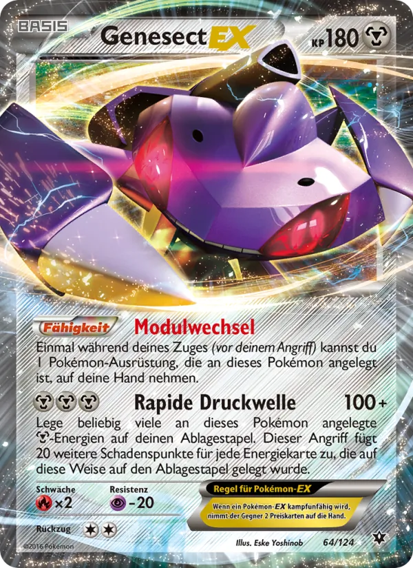 Genesect EX Schicksalsschmiede 64/124