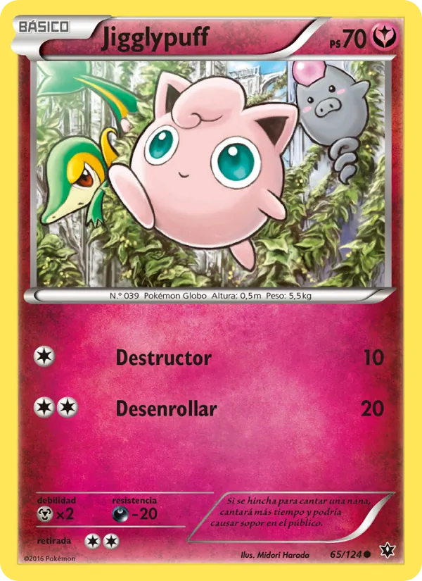 Jigglypuff Destinos Enfrentados 65/124