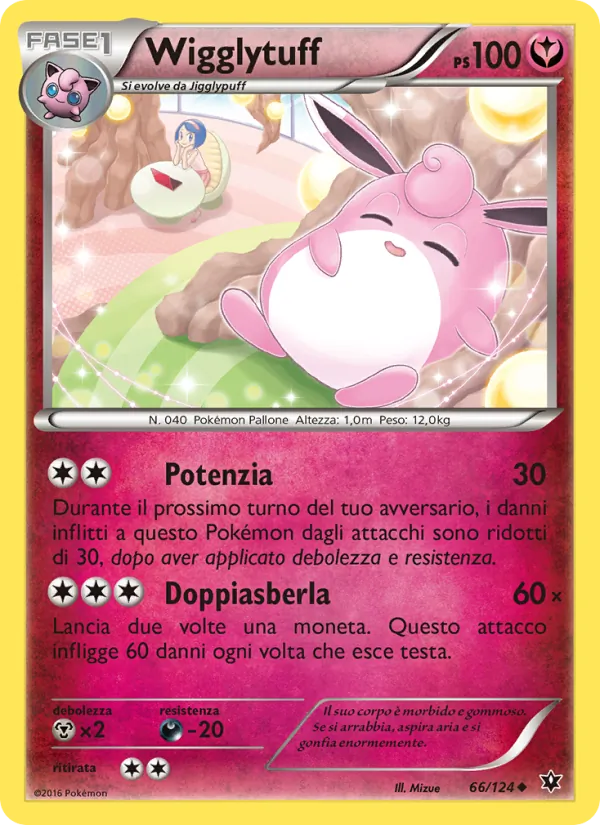 Wigglytuff Destini Incrociati 66/124