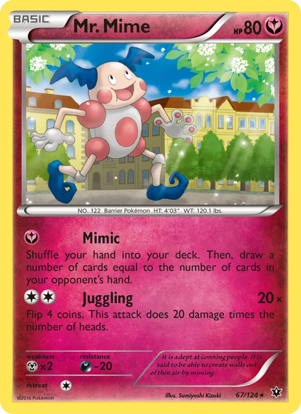 Mr. Mime Fates Collide 67/124