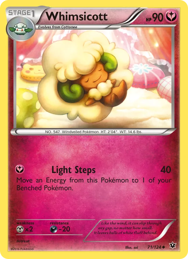 Whimsicott Fates Collide 71/124