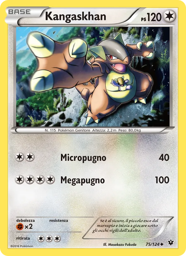 Kangaskhan Destini Incrociati 75/124