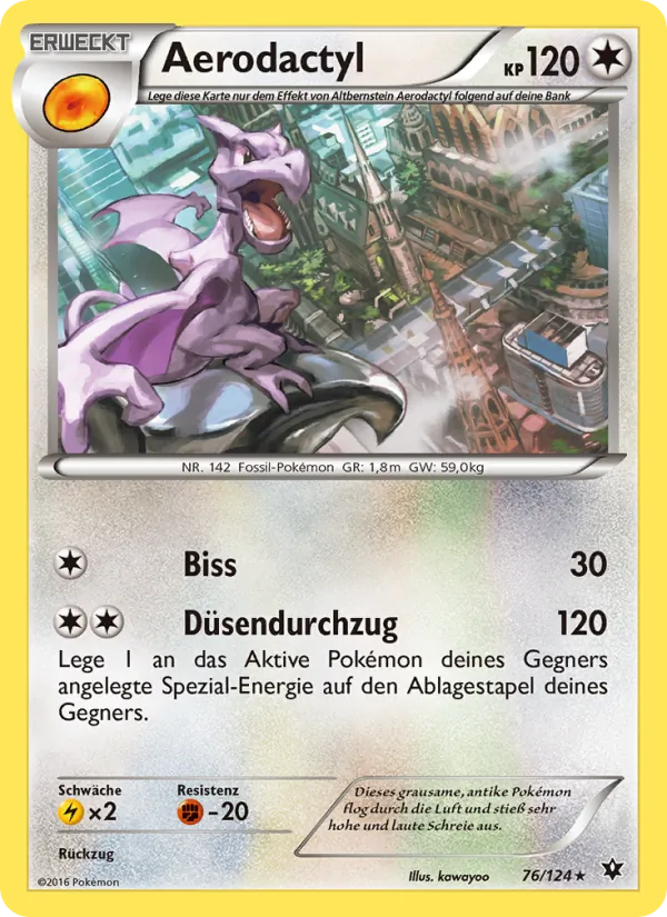 Aerodactyl Schicksalsschmiede 76/124