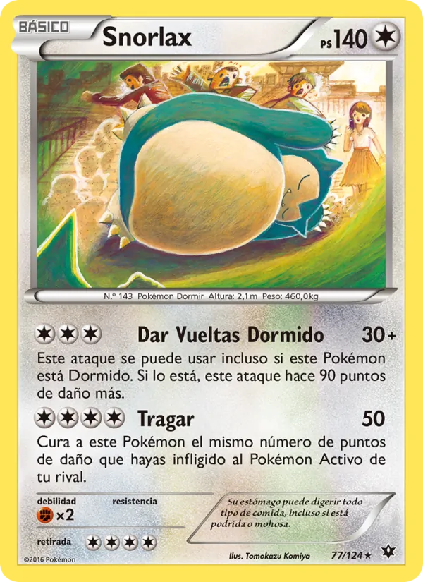 Snorlax Destinos Enfrentados 77/124