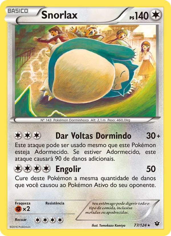 Snorlax Fusão de Destinos 77/124