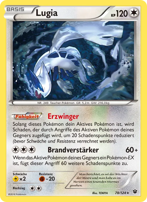 Lugia Schicksalsschmiede 78/124