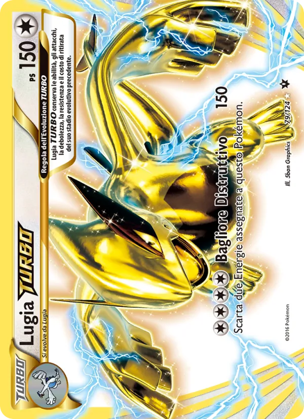 Lugia TURBO Destini Incrociati 79/124