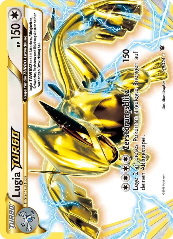 Lugia-TURBO Schicksalsschmiede 79/124