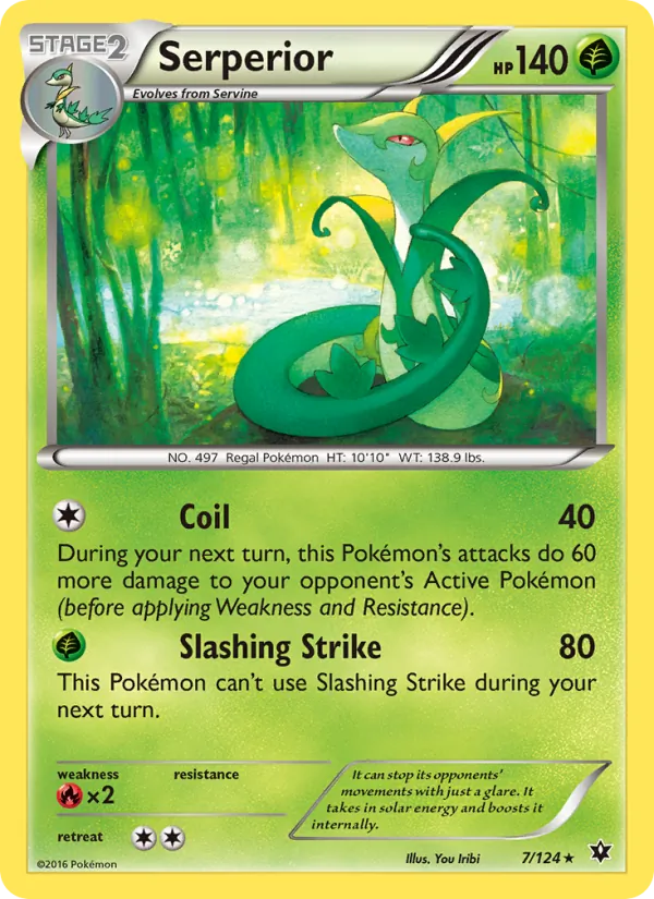 Serperior Fates Collide 7/124
