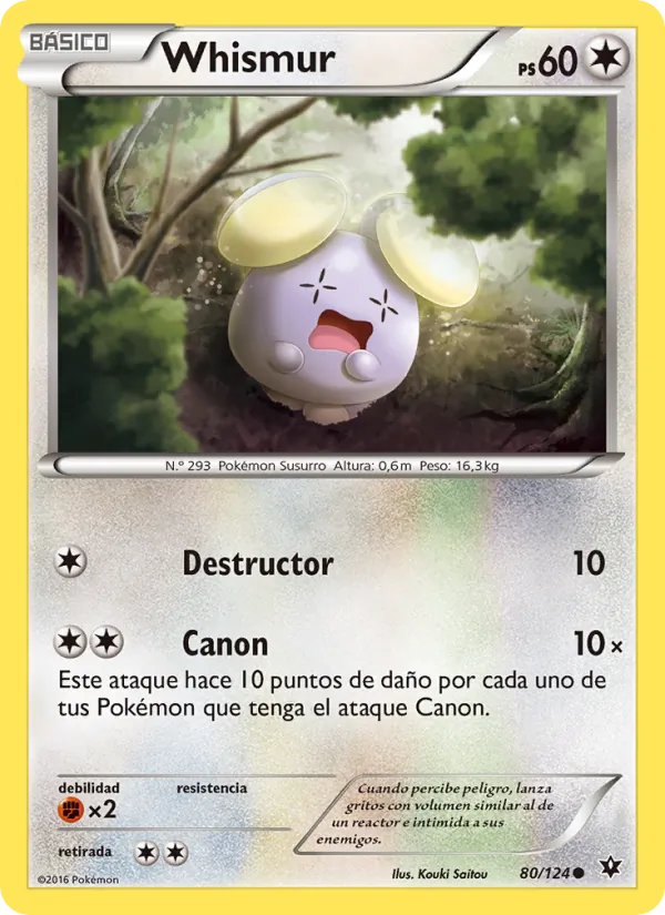 Whismur Destinos Enfrentados 80/124