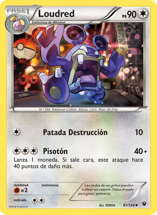 Loudred Destinos Enfrentados 81/124