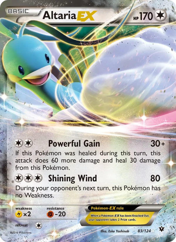 Altaria EX Fates Collide 83/124
