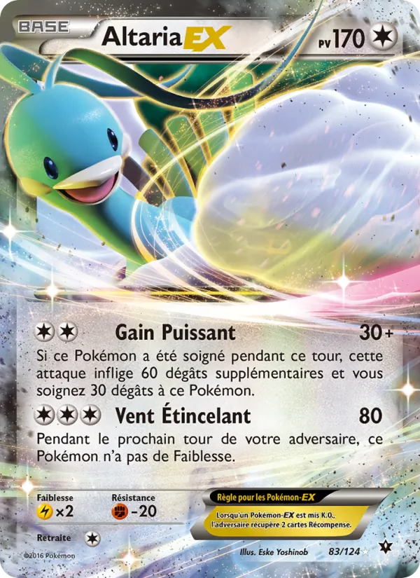 Altaria EX Impact des Destins 83/124