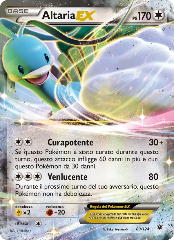 Altaria EX Destini Incrociati 83/124