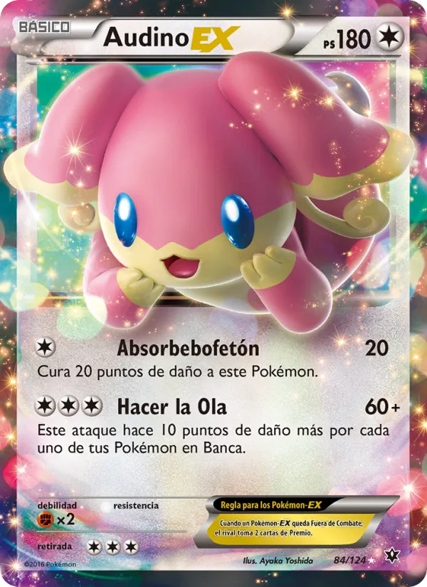 Audino EX Destinos Enfrentados 84/124