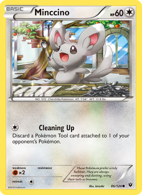 Minccino Fates Collide 86/124