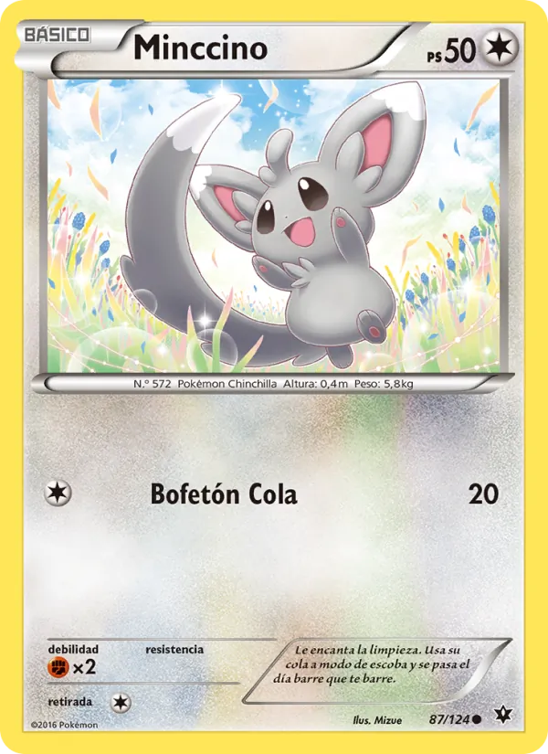 Minccino Destinos Enfrentados 87/124