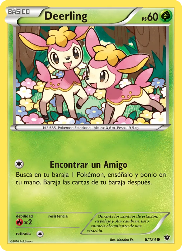 Deerling Destinos Enfrentados 8/124