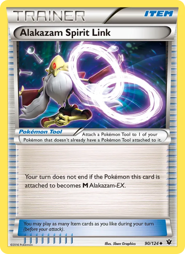 Alakazam Spirit Link Fates Collide 90/124