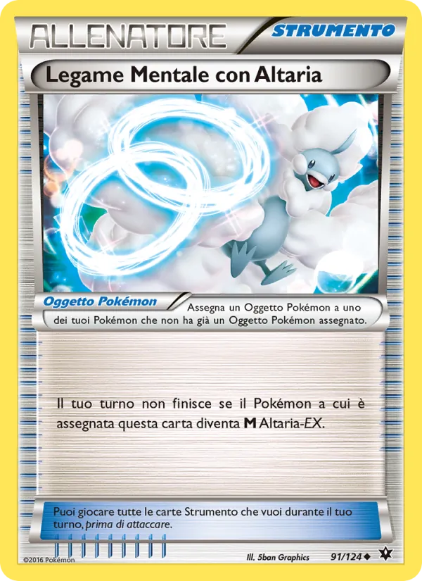 Legame Mentale con Altaria Destini Incrociati 91/124