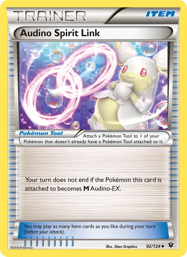 Audino Spirit Link Fates Collide 92/124