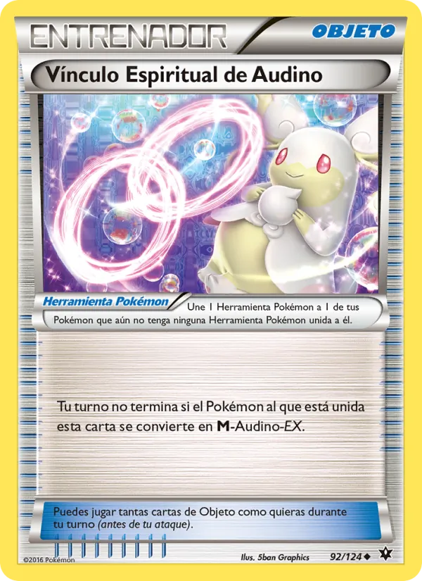 Vínculo Espiritual de Audino Destinos Enfrentados 92/124