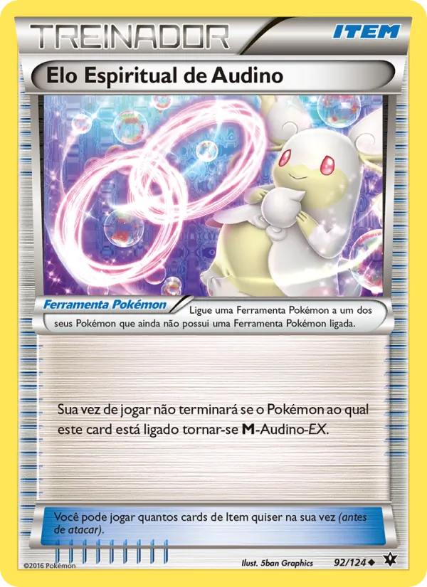 Elo Espiritual de Audino Fusão de Destinos 92/124