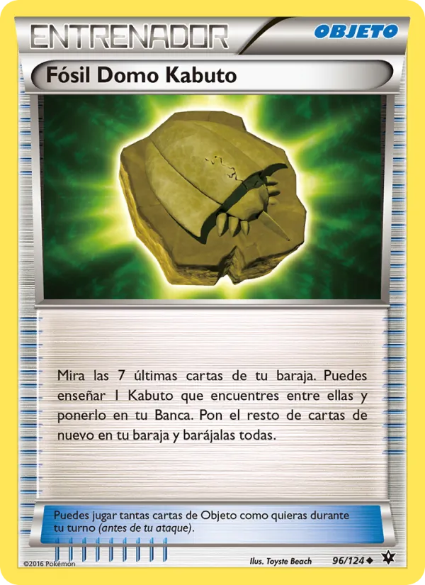 Fósil Domo Kabuto Destinos Enfrentados 96/124