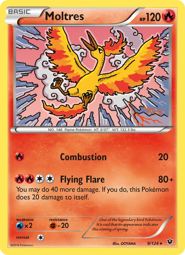 Moltres Fates Collide 9/124