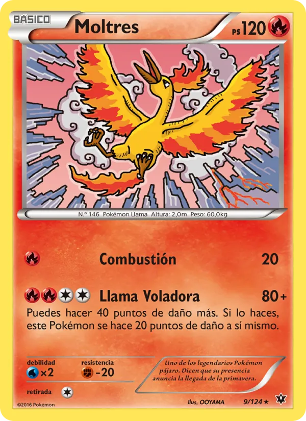 Moltres Destinos Enfrentados 9/124