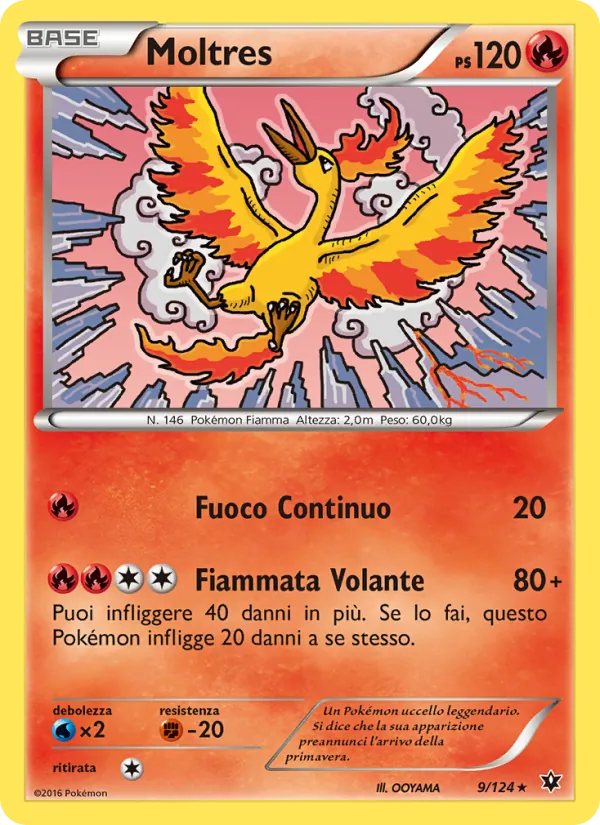 Moltres Destini Incrociati 9/124