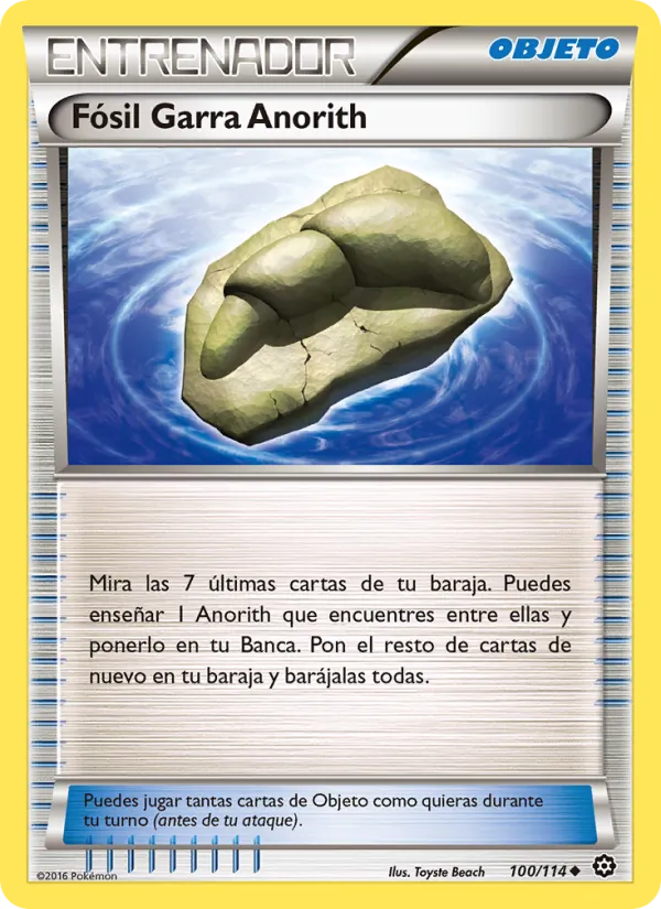 Fósil Garra Anorith Asedio de Vapor 100/114
