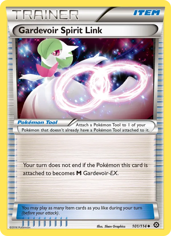 Gardevoir Spirit Link Steam Siege 101/114