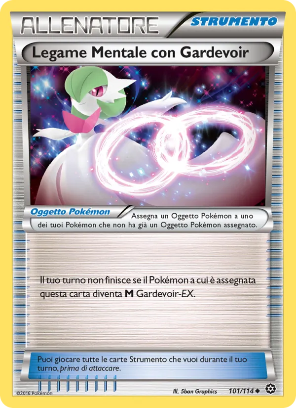 Legame Mentale con Gardevoir Vapori Accesi 101/114