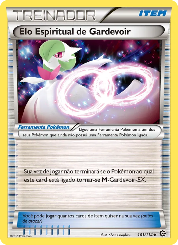 Elo Espiritual de Gardevoir Cerco de Vapor 101/114