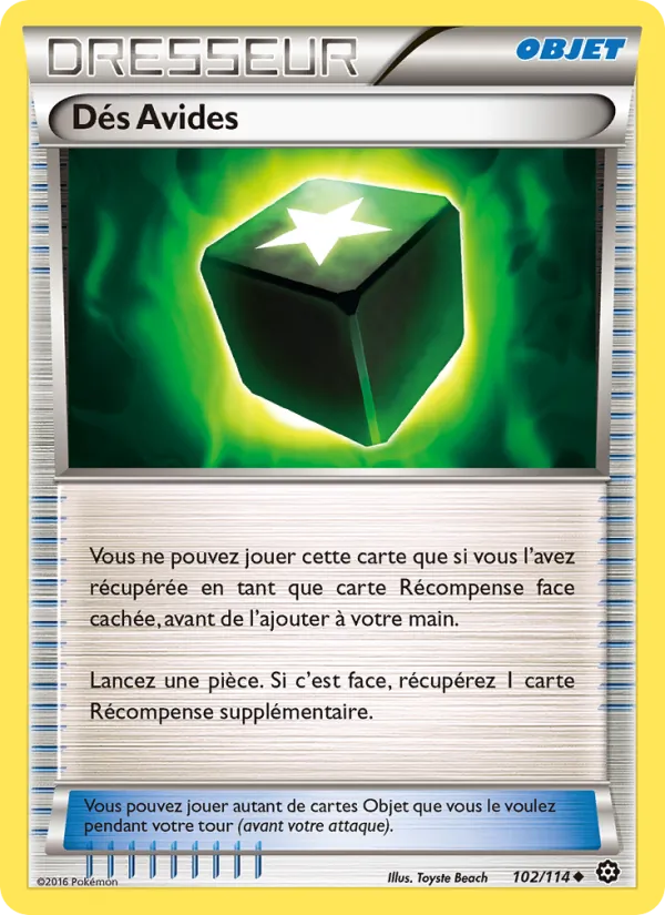 Dés Avides Offensive Vapeur 102/114
