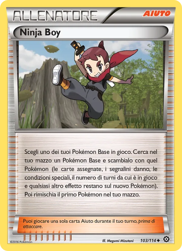 Ninja Boy Vapori Accesi 103/114