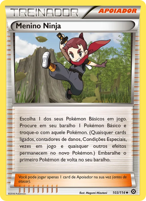 Menino Ninja Cerco de Vapor 103/114