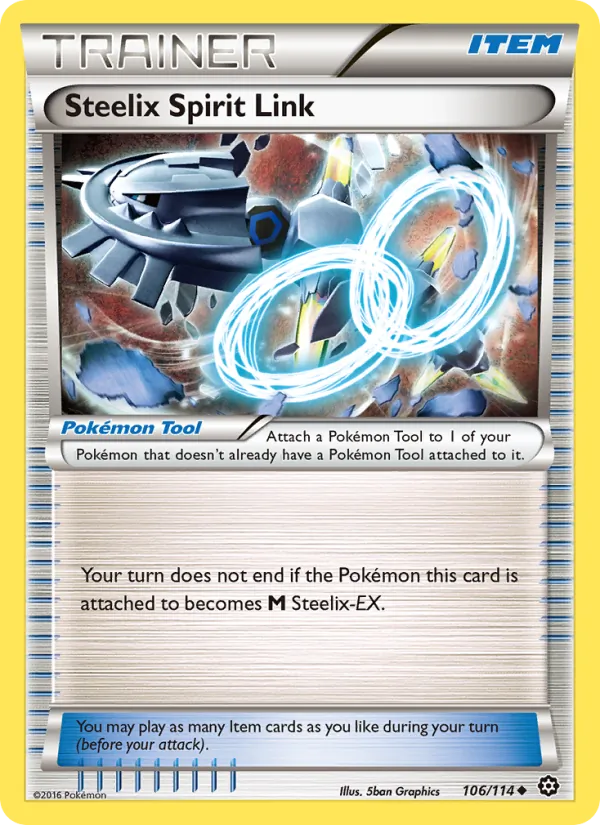 Steelix Spirit Link Steam Siege 106/114