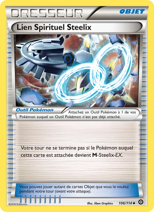 Lien Spirituel Steelix Offensive Vapeur 106/114
