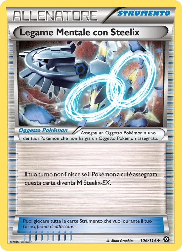 Legame Mentale con Steelix Vapori Accesi 106/114