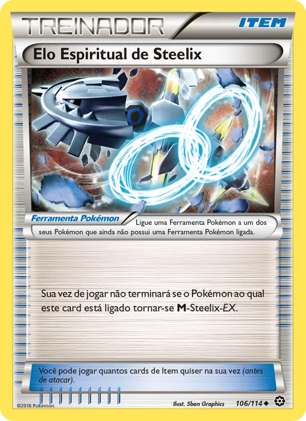 Elo Espiritual de Steelix Cerco de Vapor 106/114
