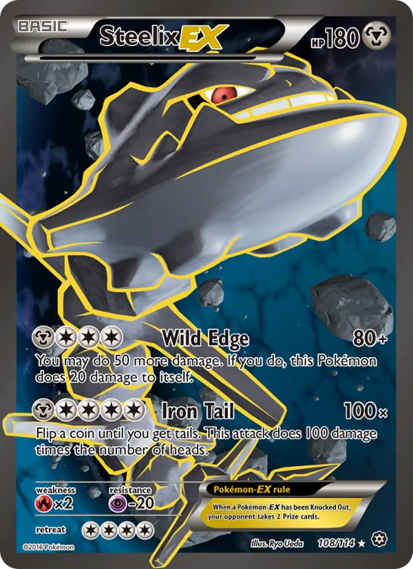 Steelix EX Steam Siege 108/114
