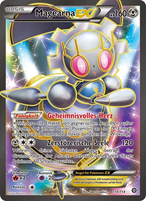 Magearna EX Dampfkessel 110/114