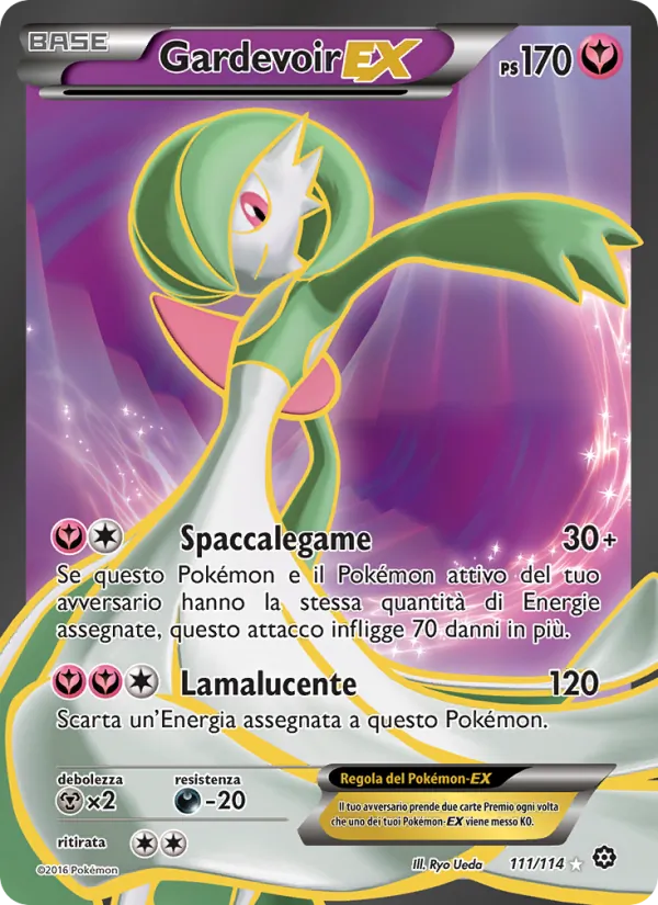 Gardevoir EX Vapori Accesi 111/114