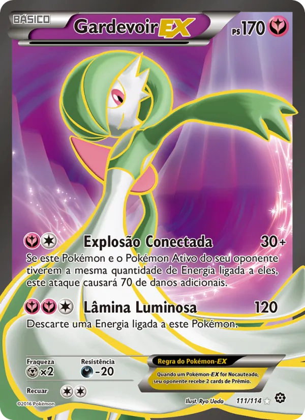 Gardevoir EX Cerco de Vapor 111/114