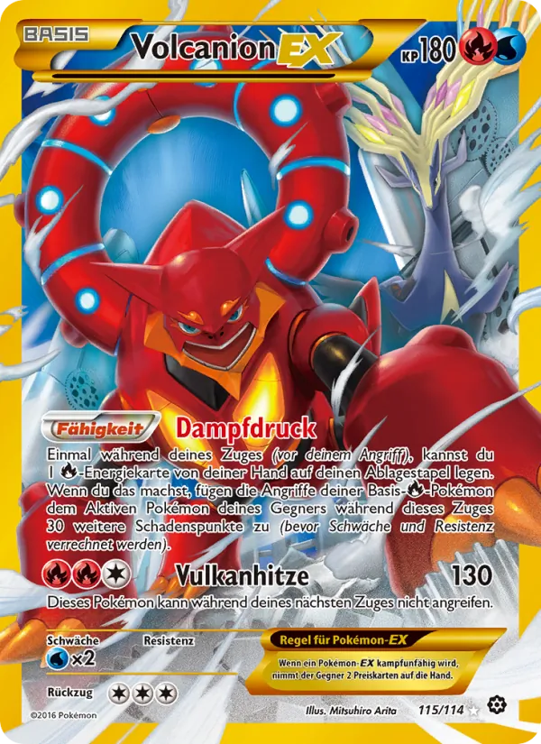 Volcanion EX Dampfkessel 115/114